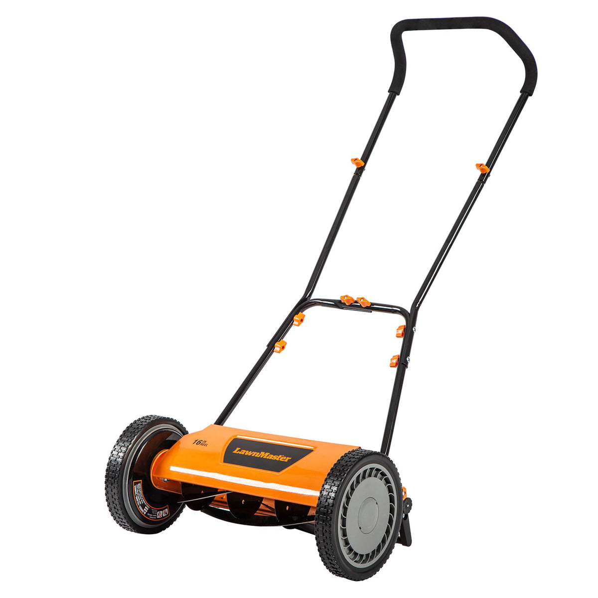 LawnMaster LMRM1602 Push Reel Lawn Mower 16-Inch 5-Blade – Epic Agriculture