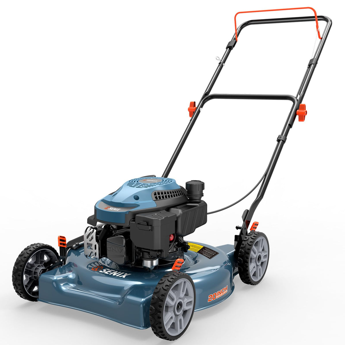 Senix 144 cc Gas Lawn Mower, 20 inch 4-Cycle Push Mower – Epic Agriculture
