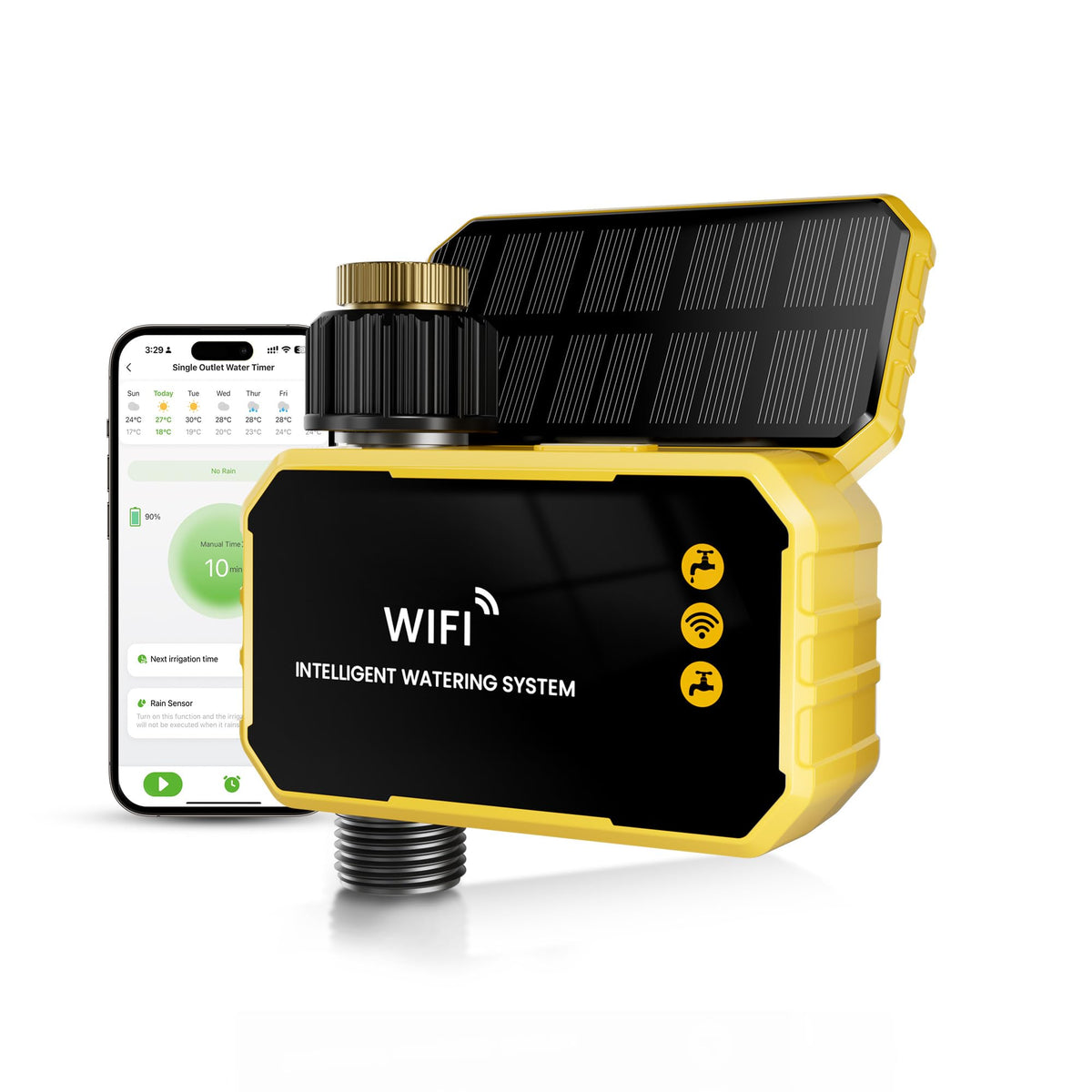 Emdoro WiFi Irrigation Controller, App Remote Control Via 2.4Ghz – Epic ...