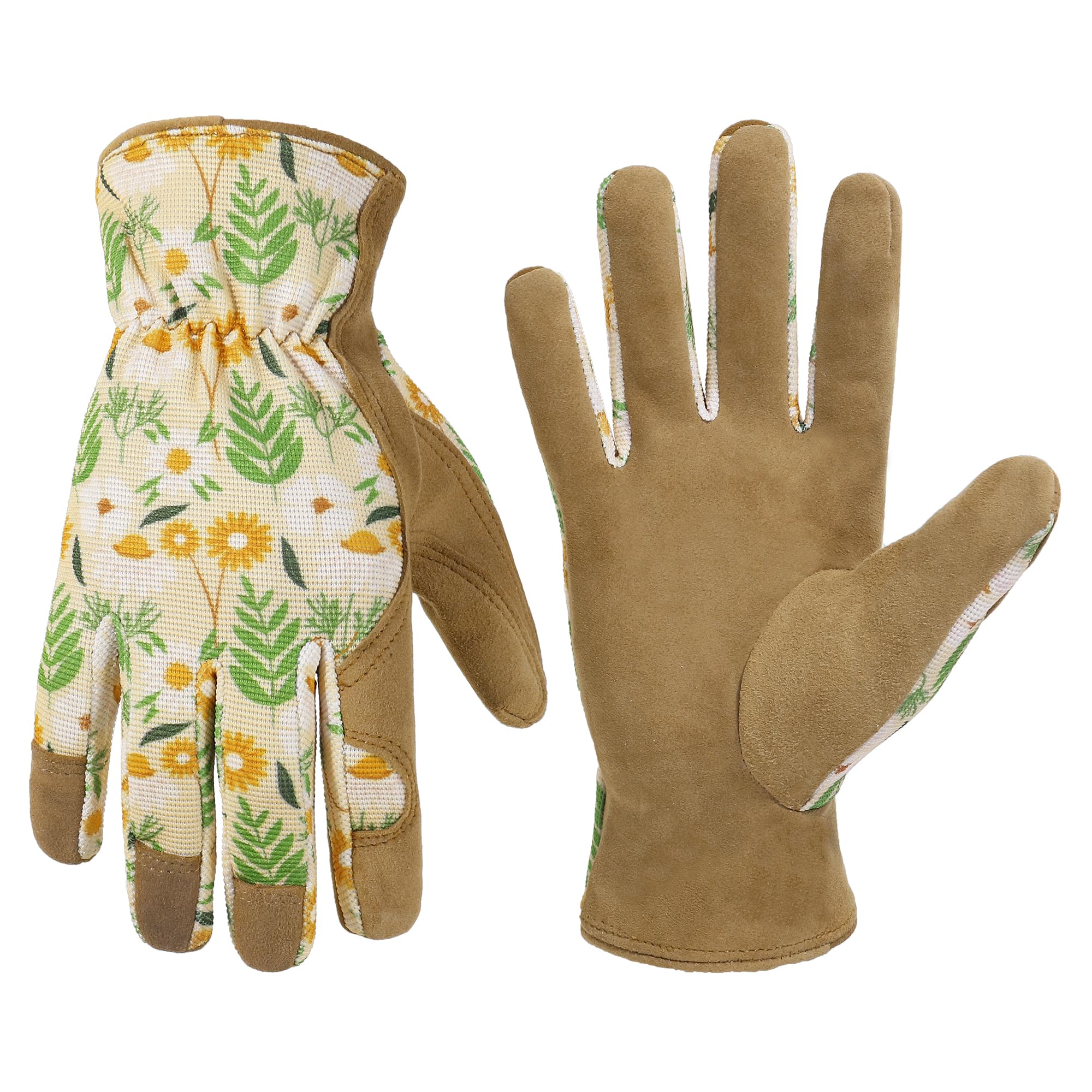 leather gardening gloves for women Handlady Gardening Gloves, Leather Glove for Yard Maintenance – Epic Agriculture