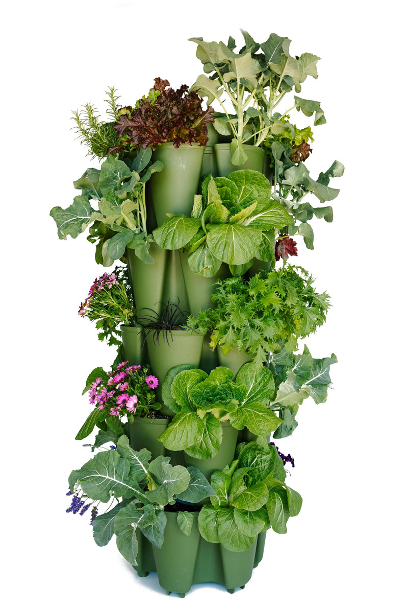 Greenstalk Large Vertical Garden Planter With Internal Watering System ...